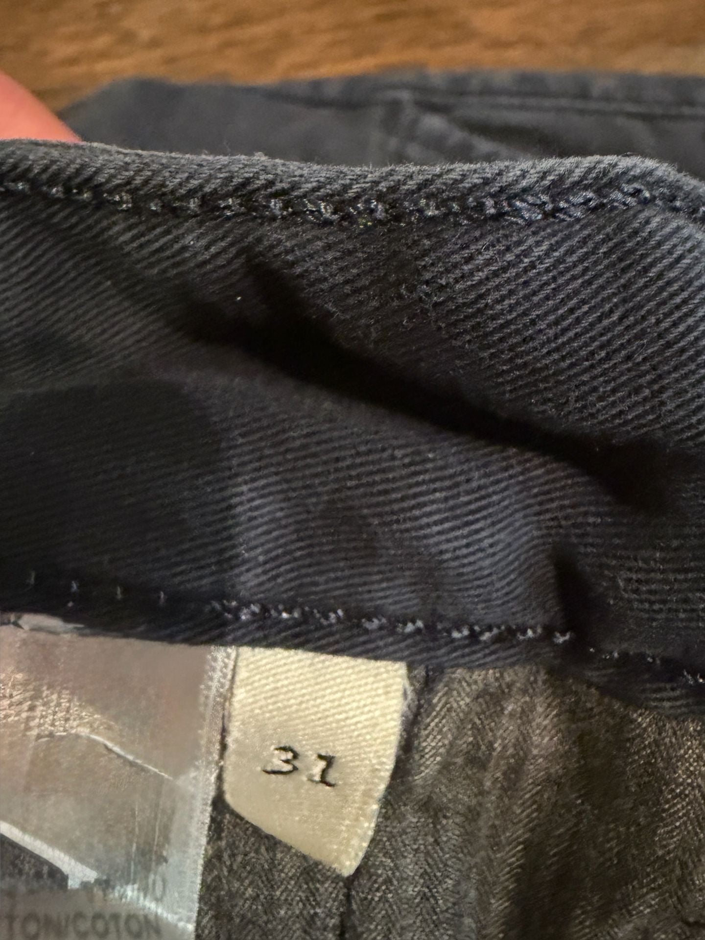 rag & bone Navy Chino Pants Size 31 8