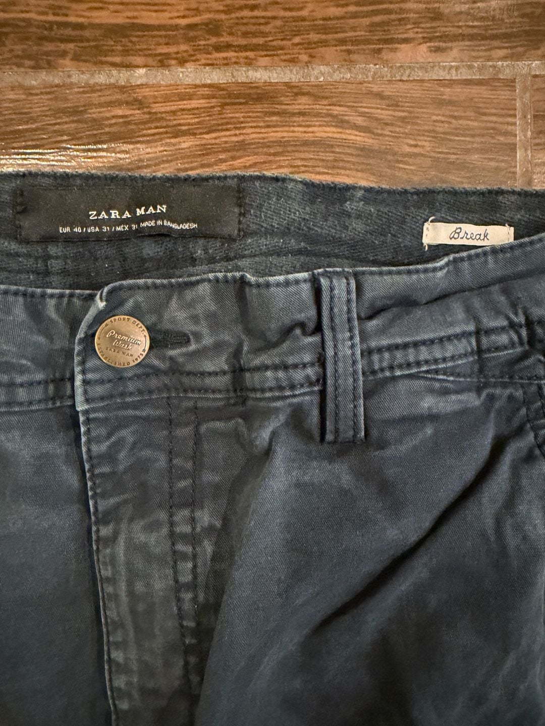 Zara Man Break Premium Wash Pants Size 31 3