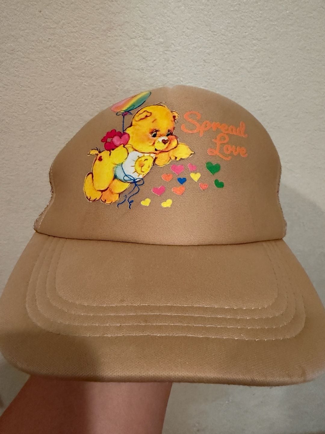 Pacsun Care Bears Spread Love Funshine Bear Trucker Hat 3