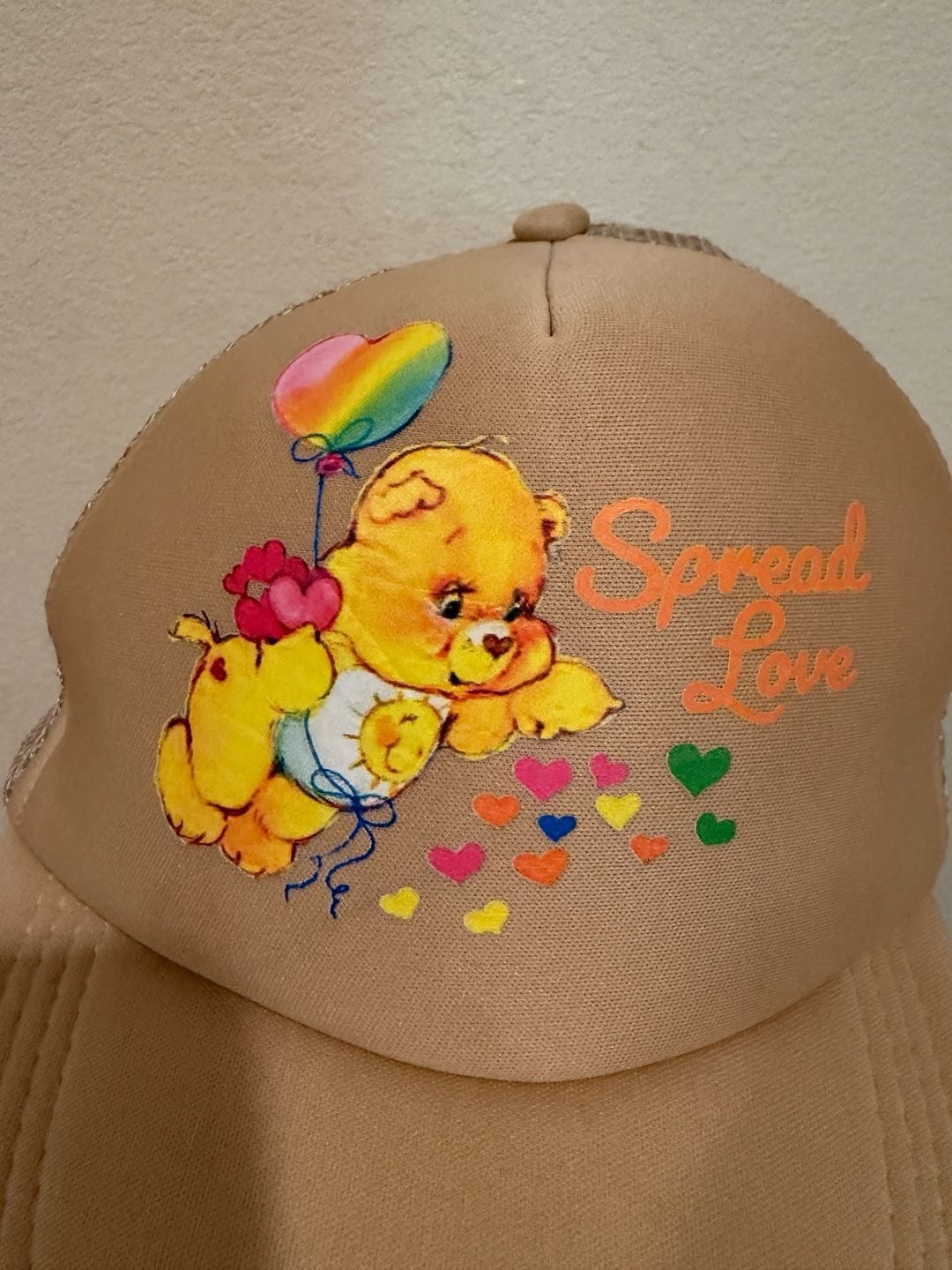 Pacsun Care Bears Spread Love Funshine Bear Trucker Hat 4
