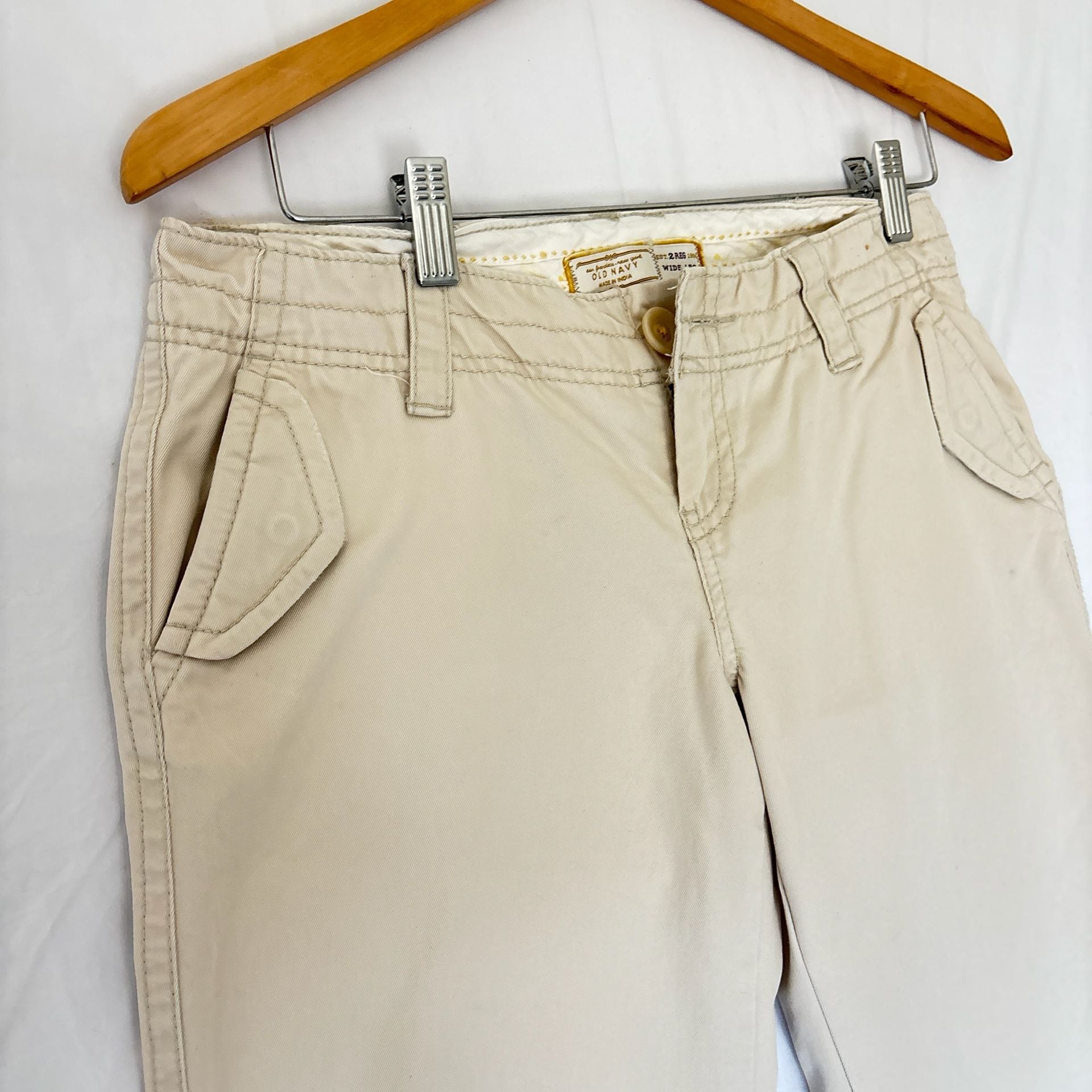 Old Navy Wide Leg Pants Size 2 Regular 3