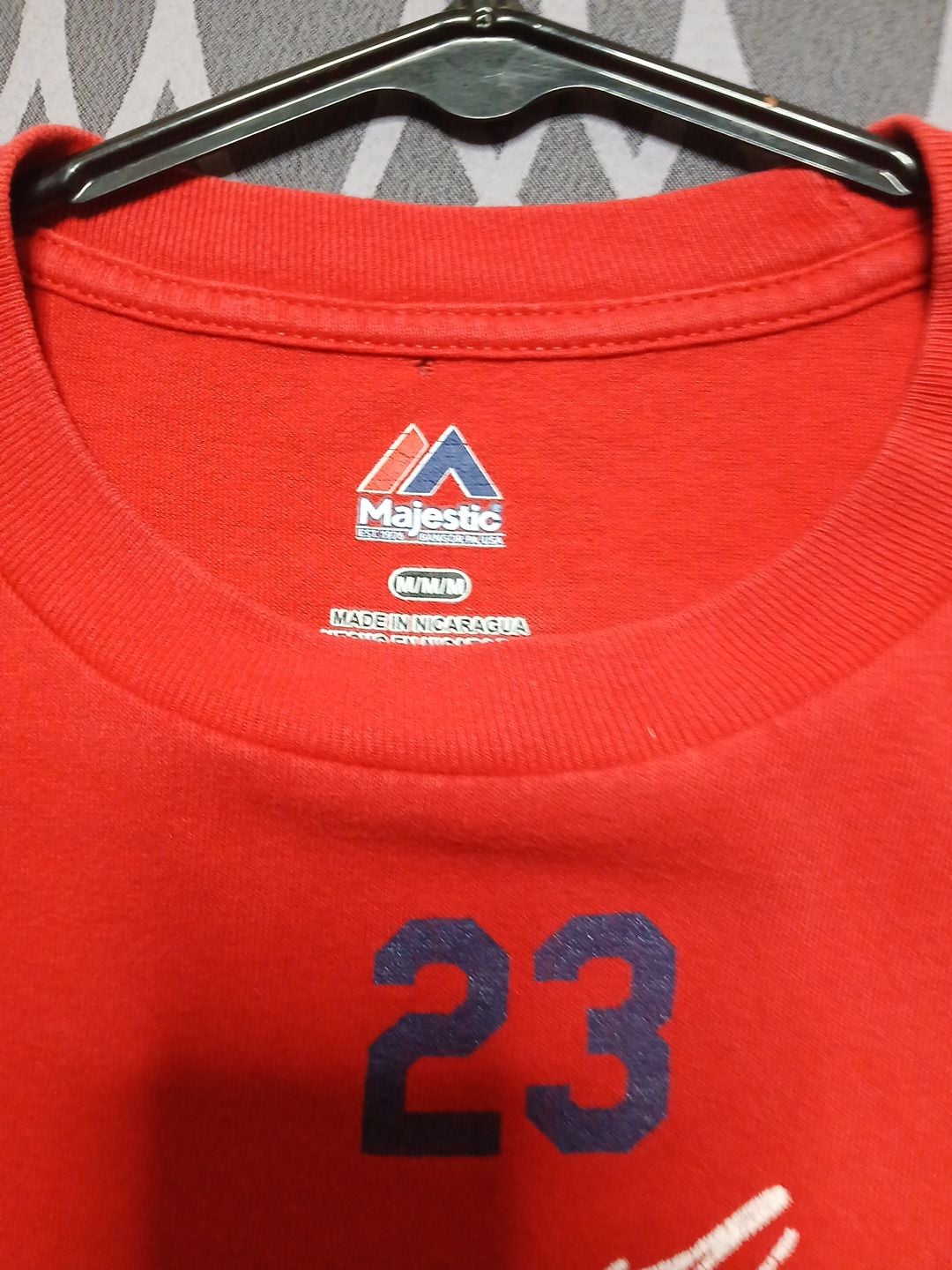 Majestic Cleveland Indians MLB T-Shirt Size M 3