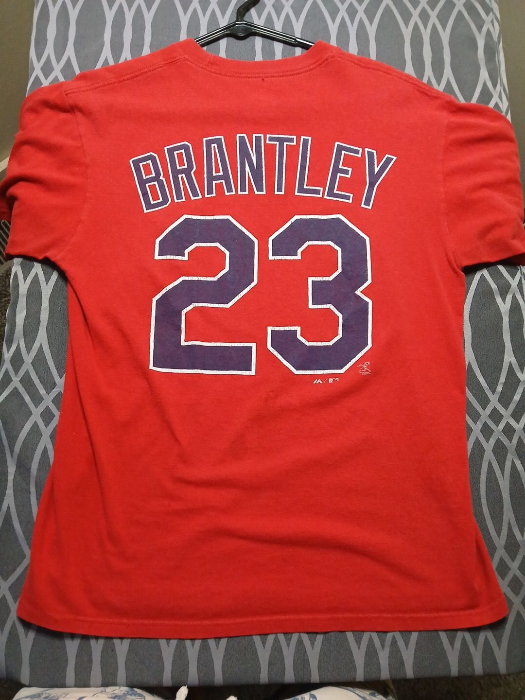 Majestic Cleveland Indians MLB T-Shirt Size M 6
