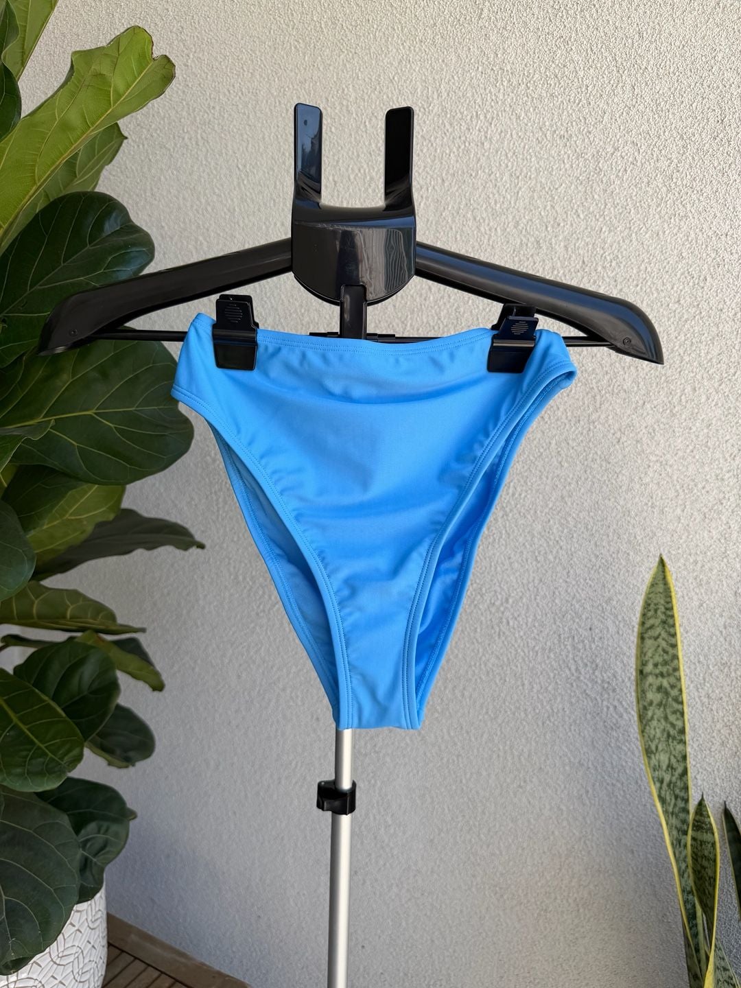 Wild Fable High Waist Extra High Leg Cheeky Bikini Bottoms Blue Size XS (0-2) 1