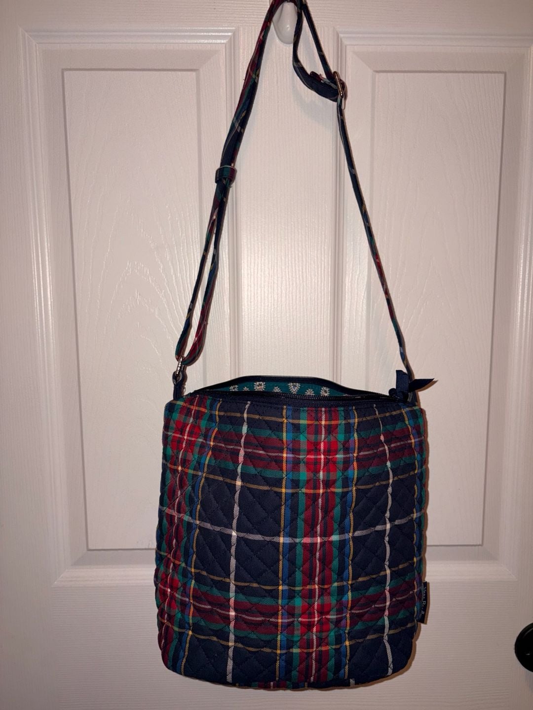 Vera Bradley Quilted Plaid Crossbody Bag 4