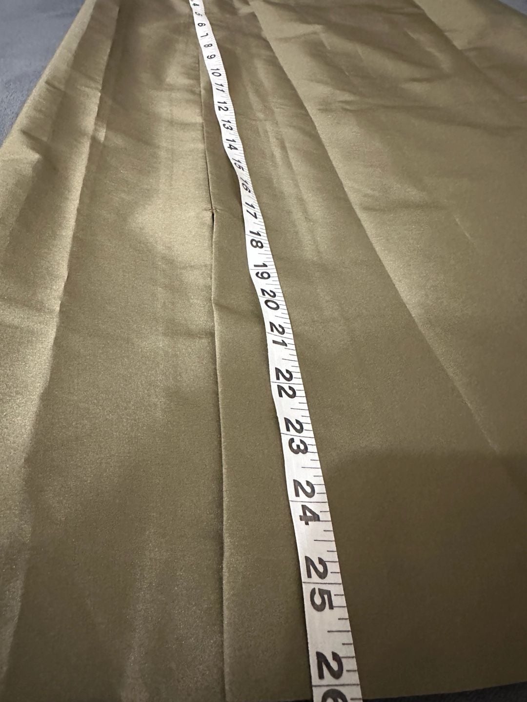 Jil Sander Olive Green Midi Skirt 5