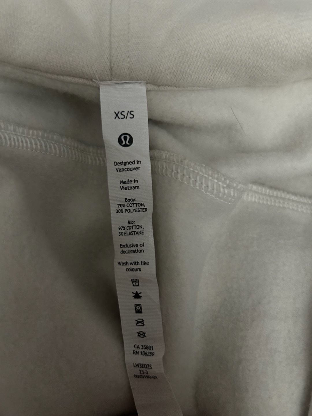 Lululemon Scuba Oversized Full-Zip Hoodie XS/S 7