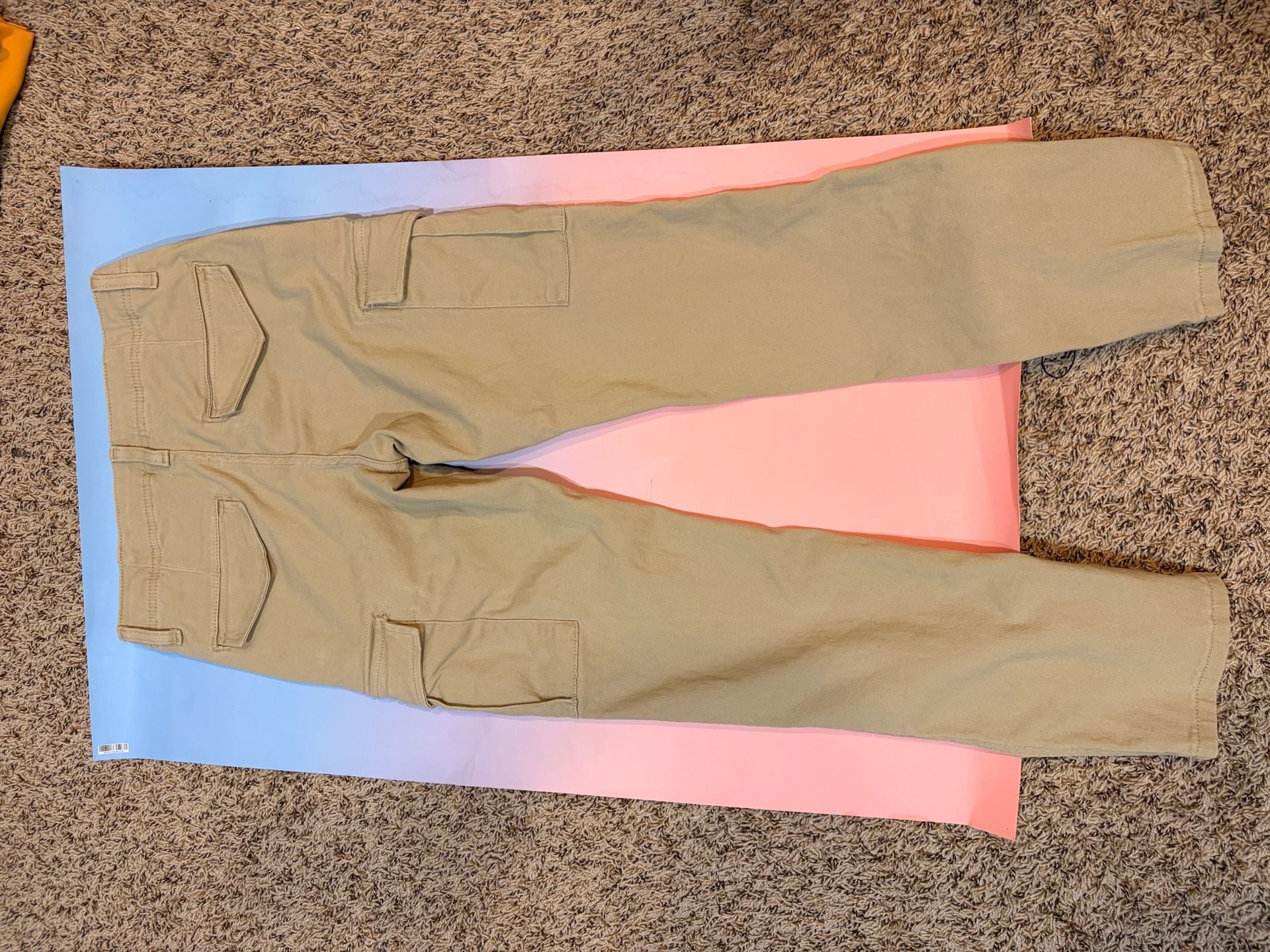 U.S. Polo Assn. Activate Stretch Cargo Pants Khaki 28x30 6