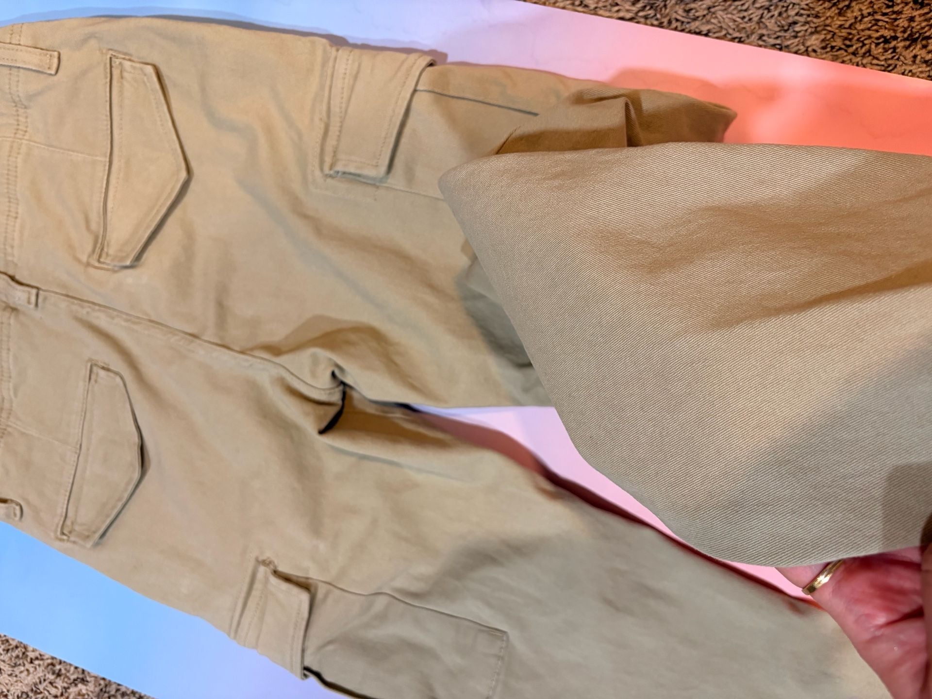 U.S. Polo Assn. Activate Stretch Cargo Pants Khaki 28x30 7