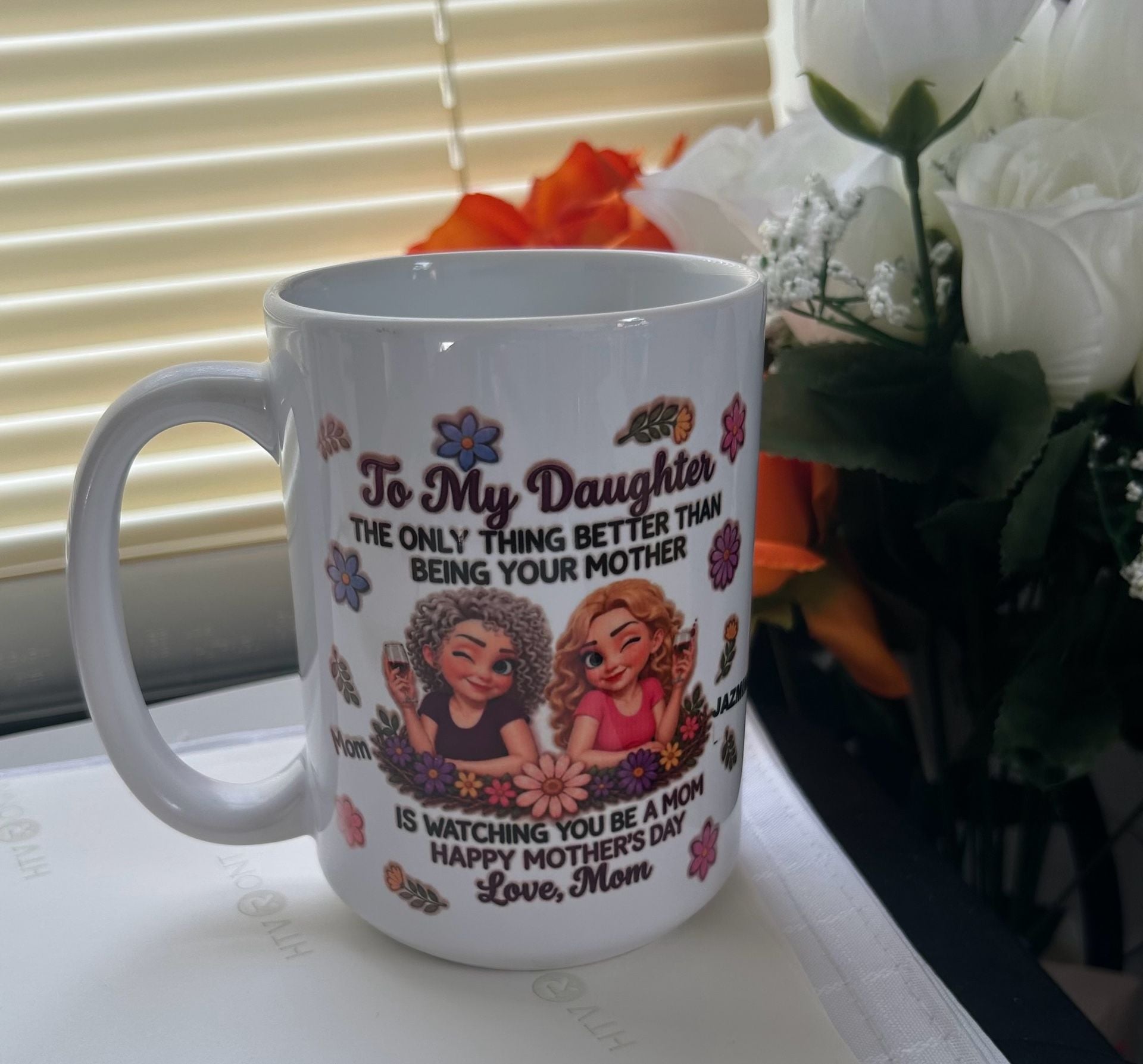 Custom Mother's Day Ceramic Coffee Mug Gift Set 1