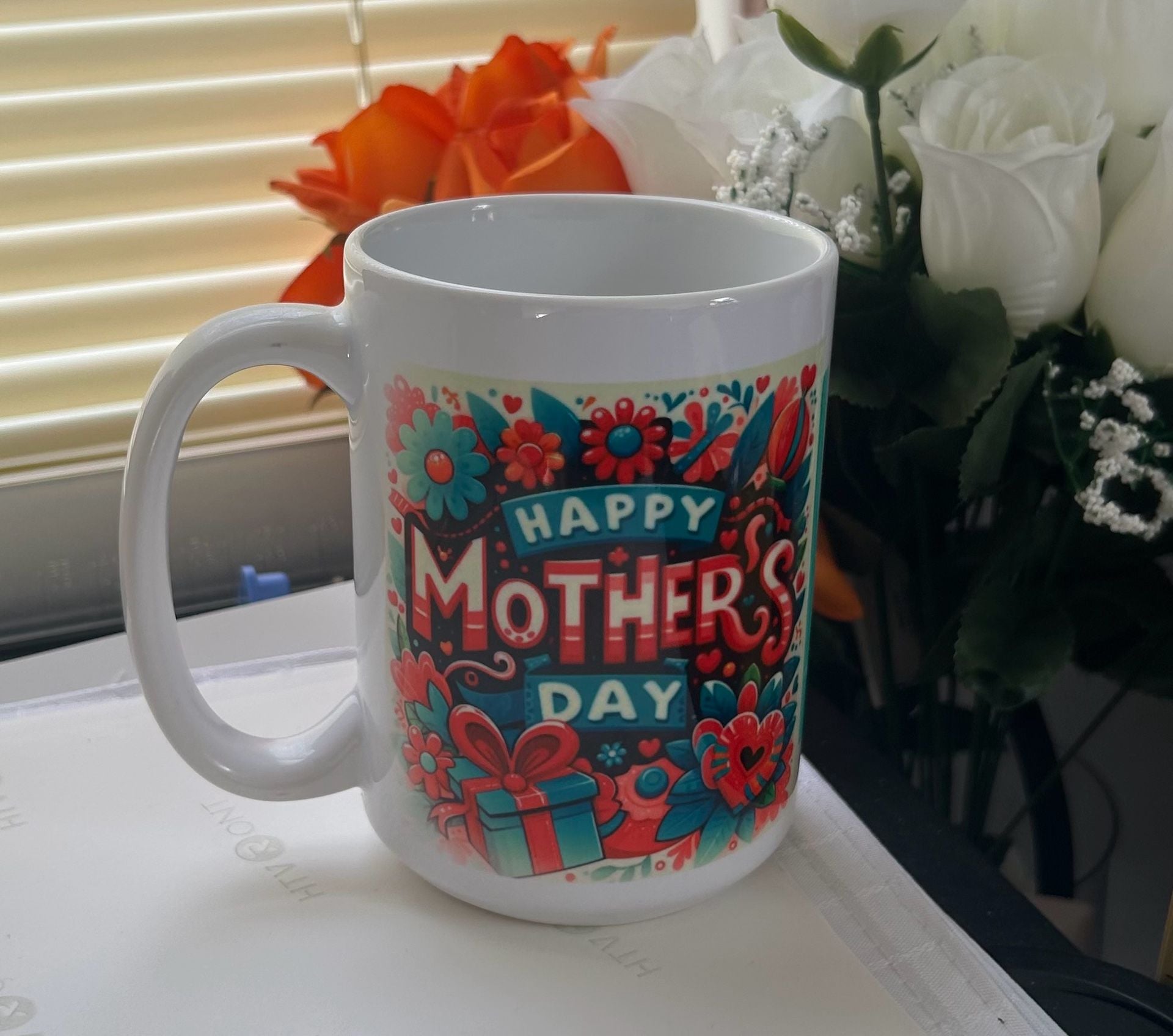 Custom Mother's Day Ceramic Coffee Mug Gift Set 2