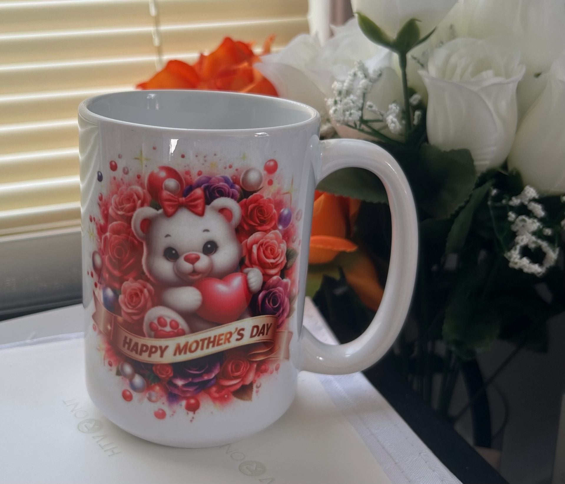 Custom Mother's Day Ceramic Coffee Mug Gift Set 3