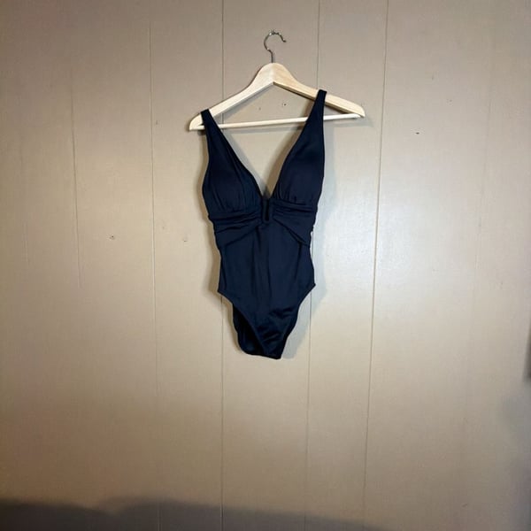 Bleu Rod Beattie One Piece Swimsuit Black Size 4