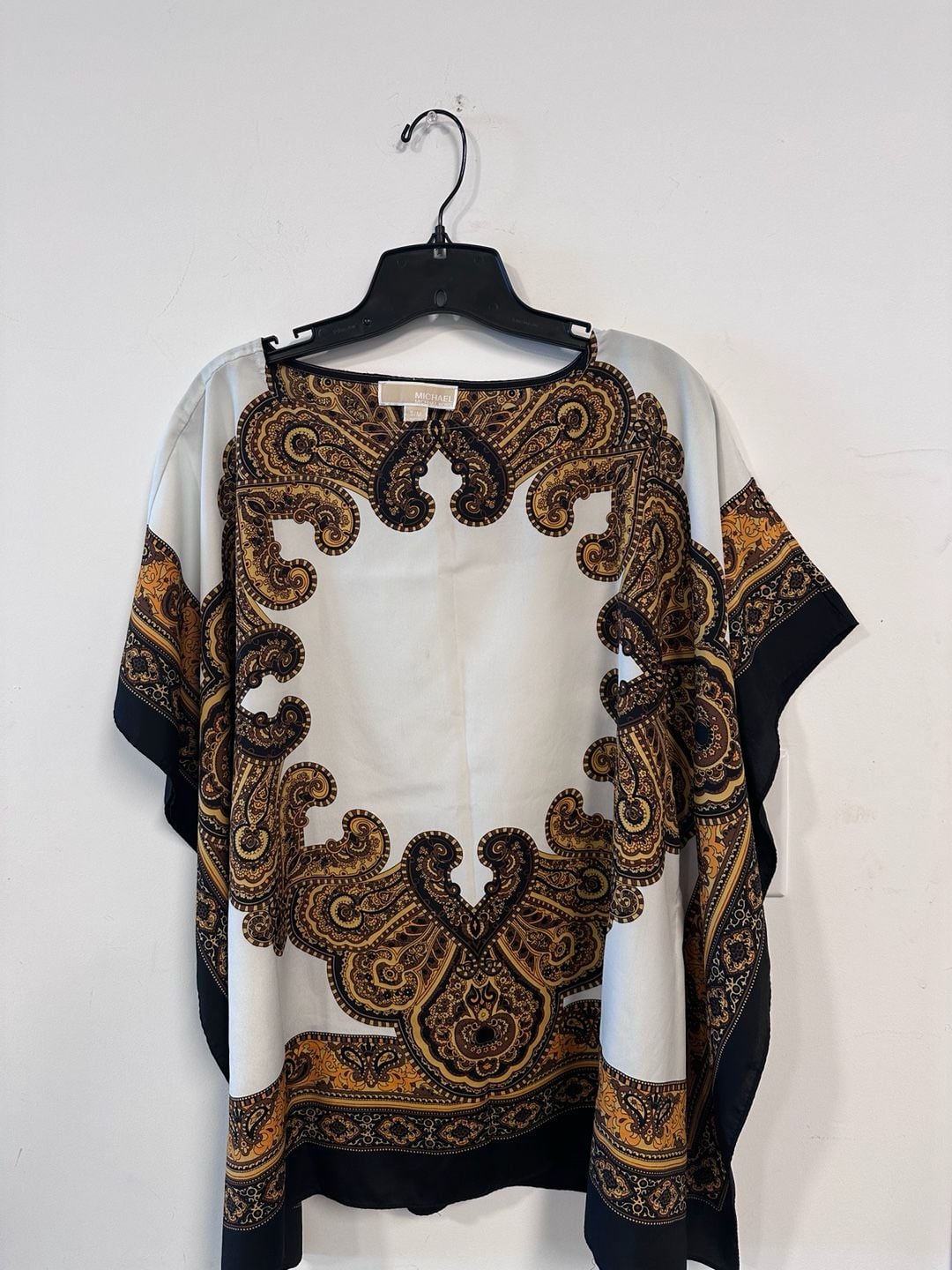 Michael Michael Kors Paisley Print Kaftan Cover-Up Size S/M 4