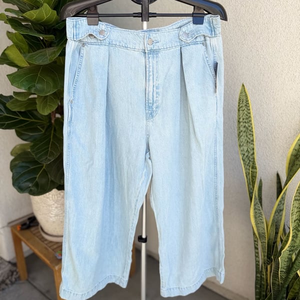 Universal Thread Cropped Two-Way Trouser Jeans Size 14R