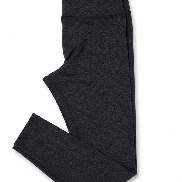 90 Degree By Reflex Women's Heathered Charcoal Leggings Size M