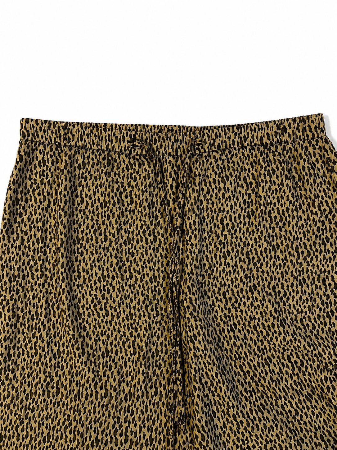 Briggs Petite Leopard Print Elastic Waist Pants Size S 5
