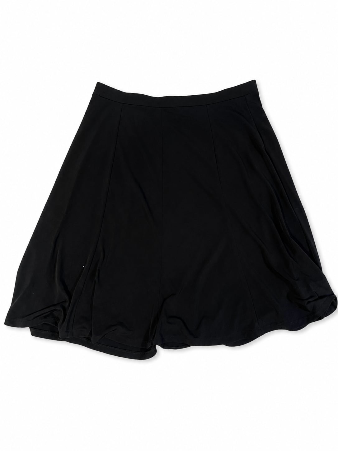 Liz Claiborne Black A-Line Skirt Size M 2