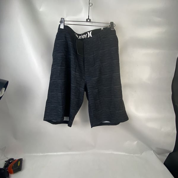 Hurley Phantom Board Shorts Size 36 Black Heathered