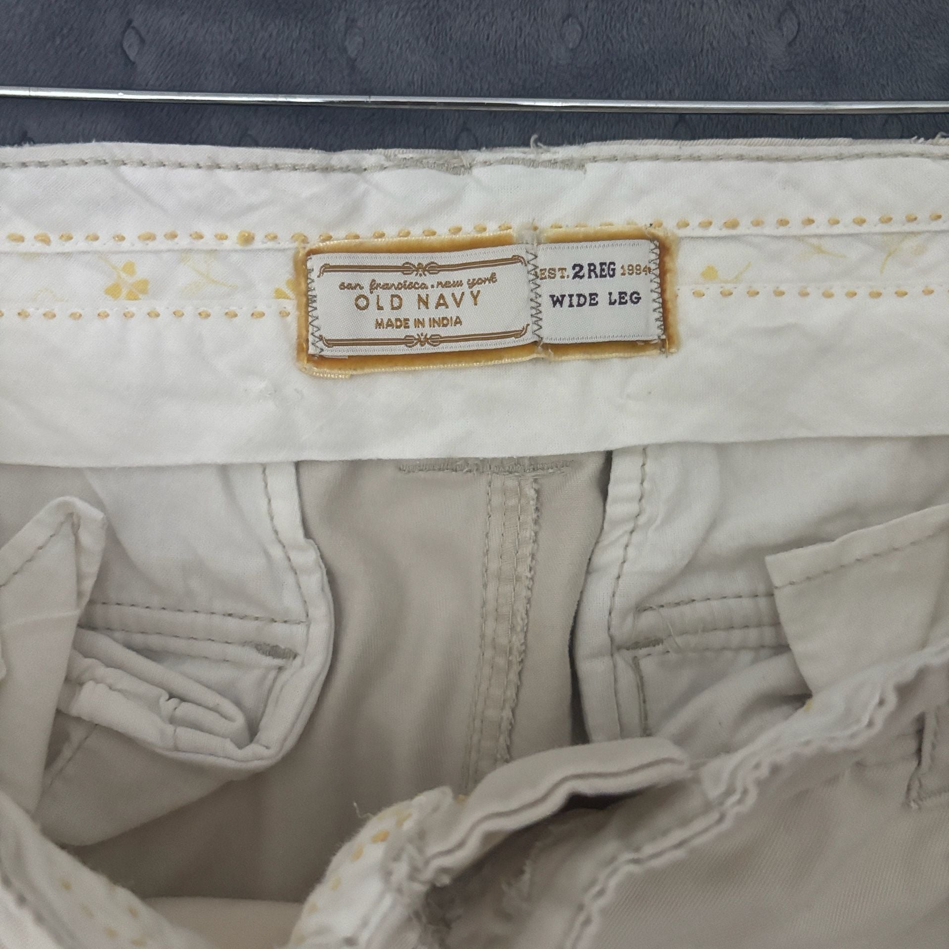 Old Navy Wide Leg Pants Size 2 Regular 8