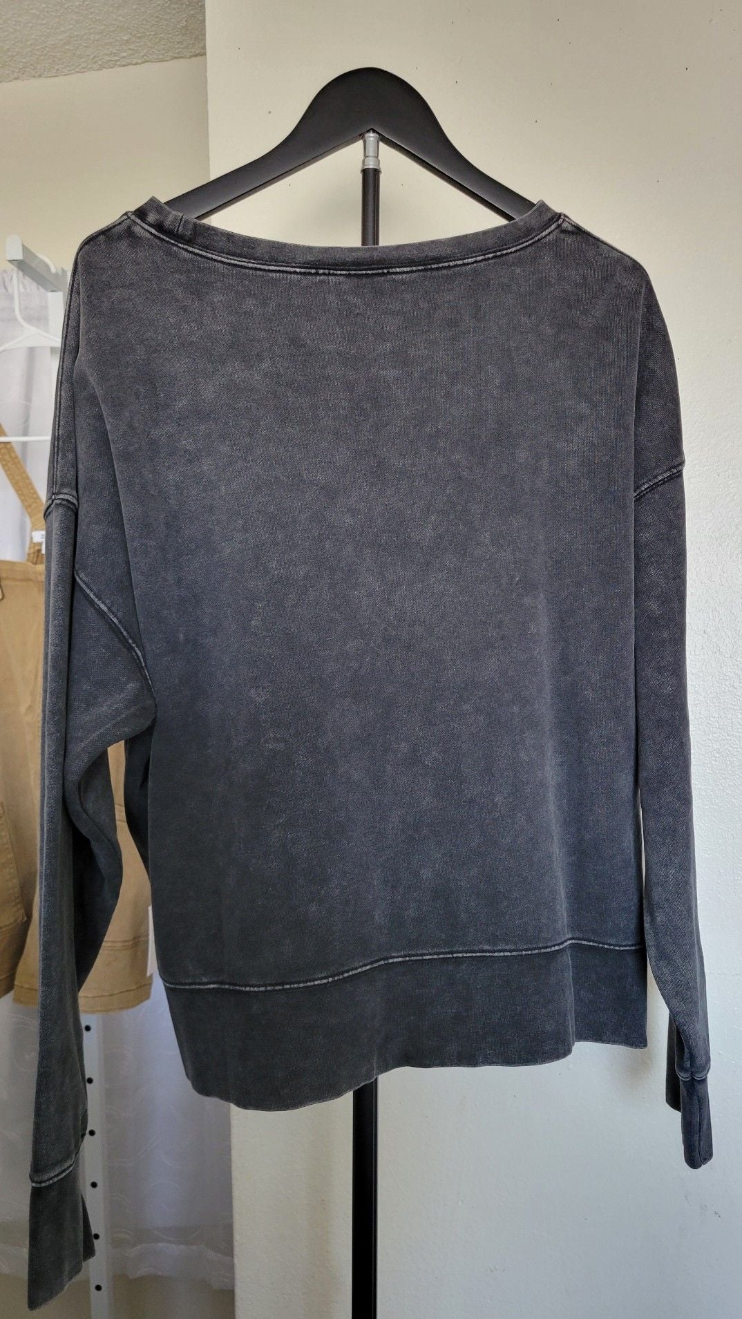 SEINT Mineral Wash Graphic Sweatshirt Size XL 7