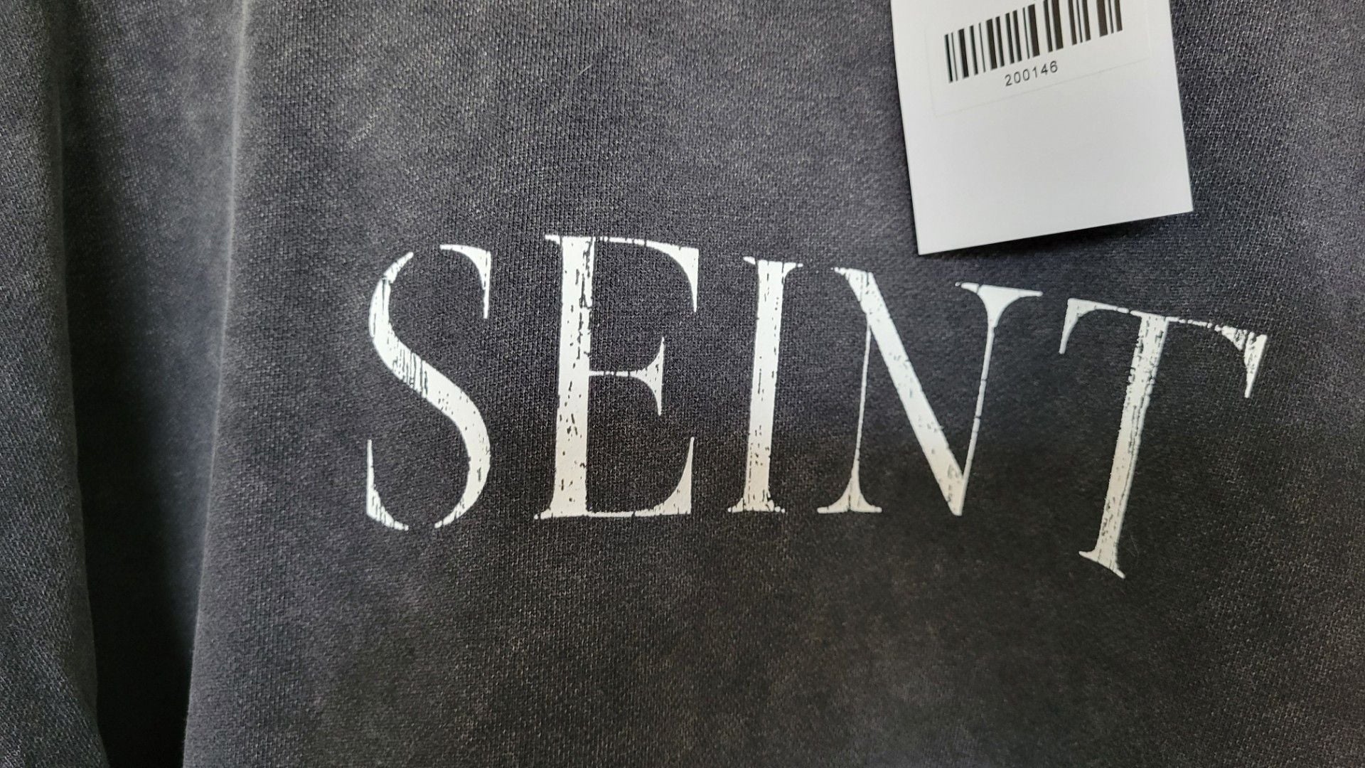 SEINT Mineral Wash Graphic Sweatshirt Size XL 8