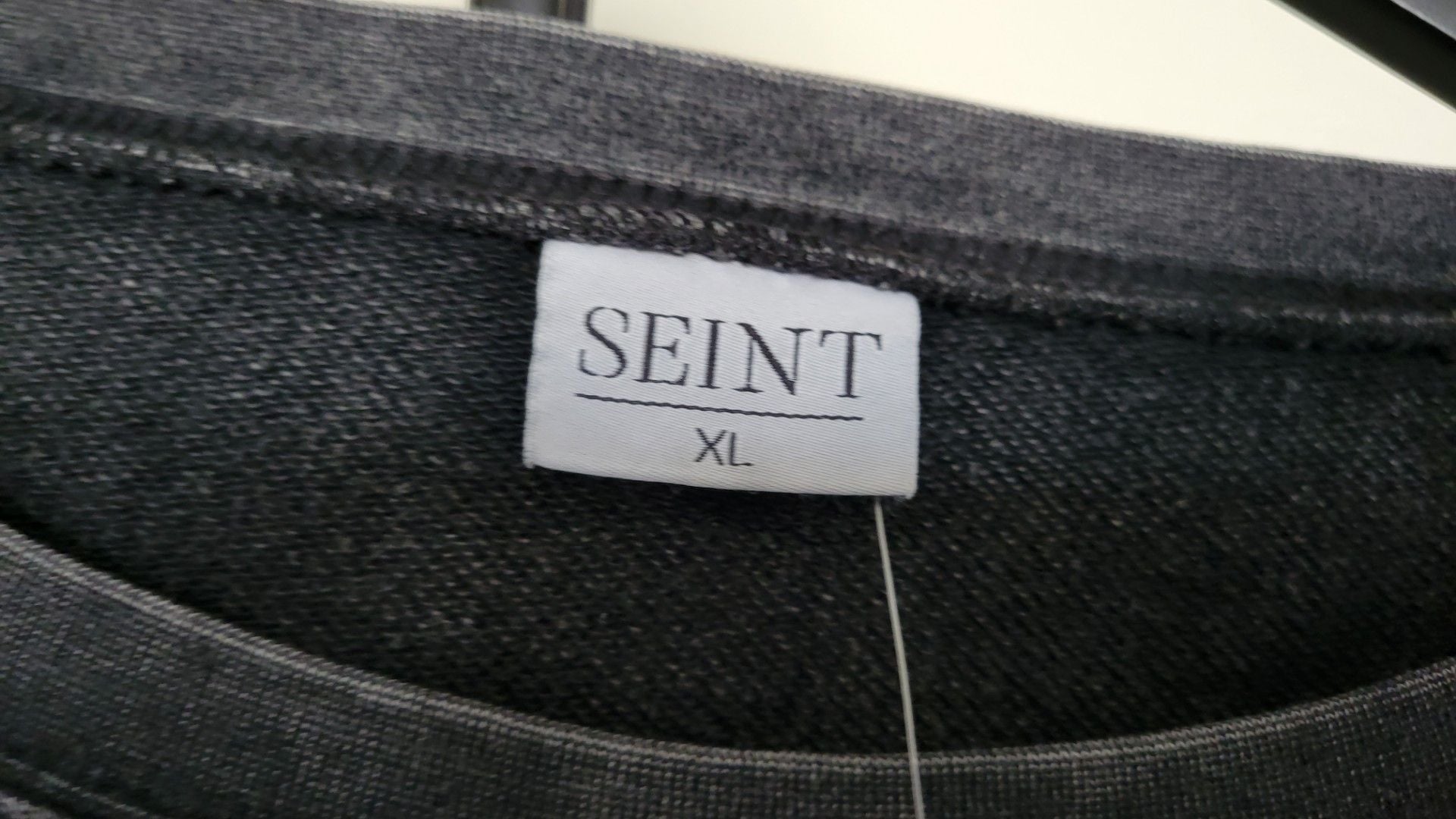 SEINT Mineral Wash Graphic Sweatshirt Size XL 10