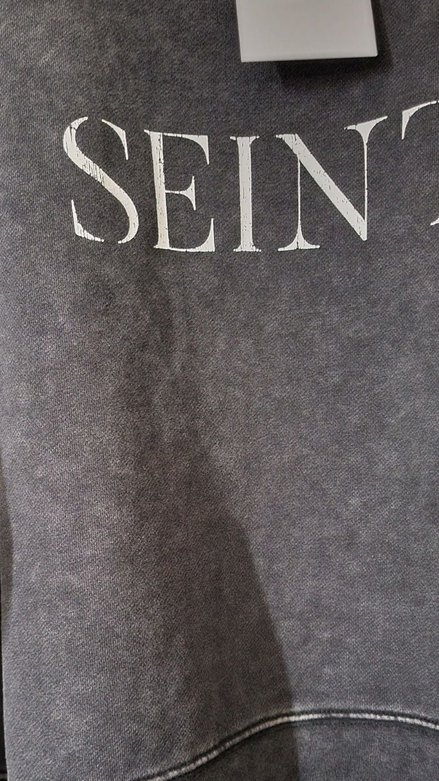 SEINT Mineral Wash Graphic Sweatshirt Size XL 4