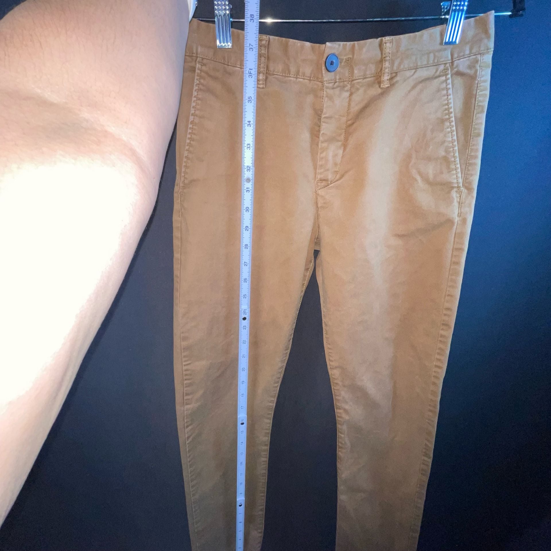 L.O.G.G. Label of Graded Goods Tan Chino Pants Size 29 3