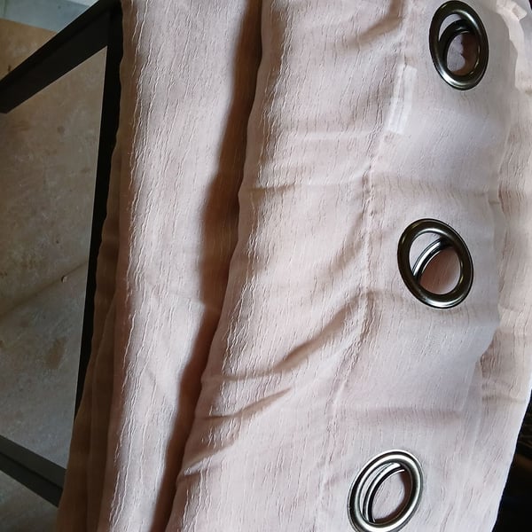 Rose Pink Room Darkening Faux Linen Curtains for living Room & Bedroom – Linentalks Home,