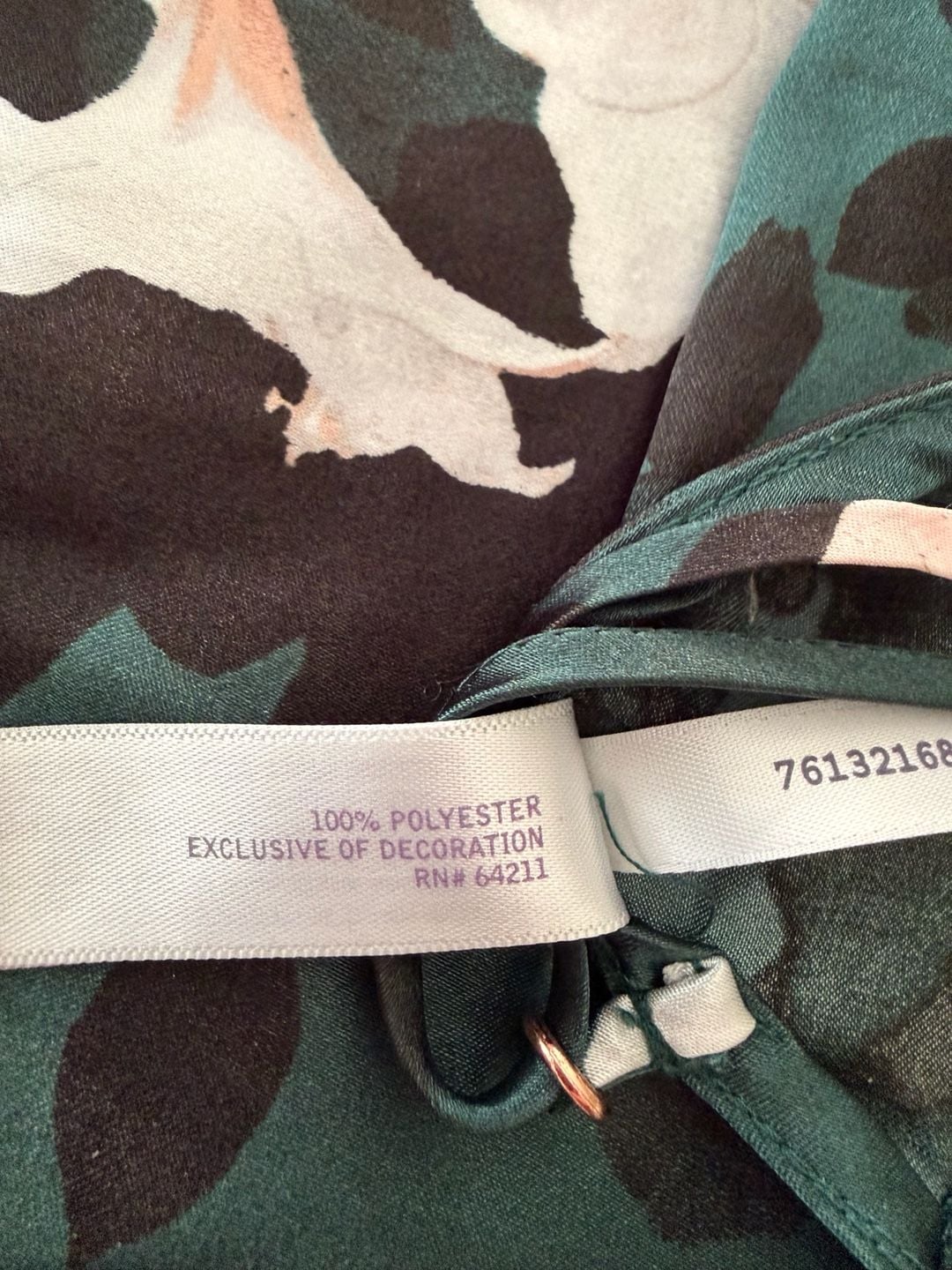 Lilac + London Floral Satin Pajama Set Size L 11