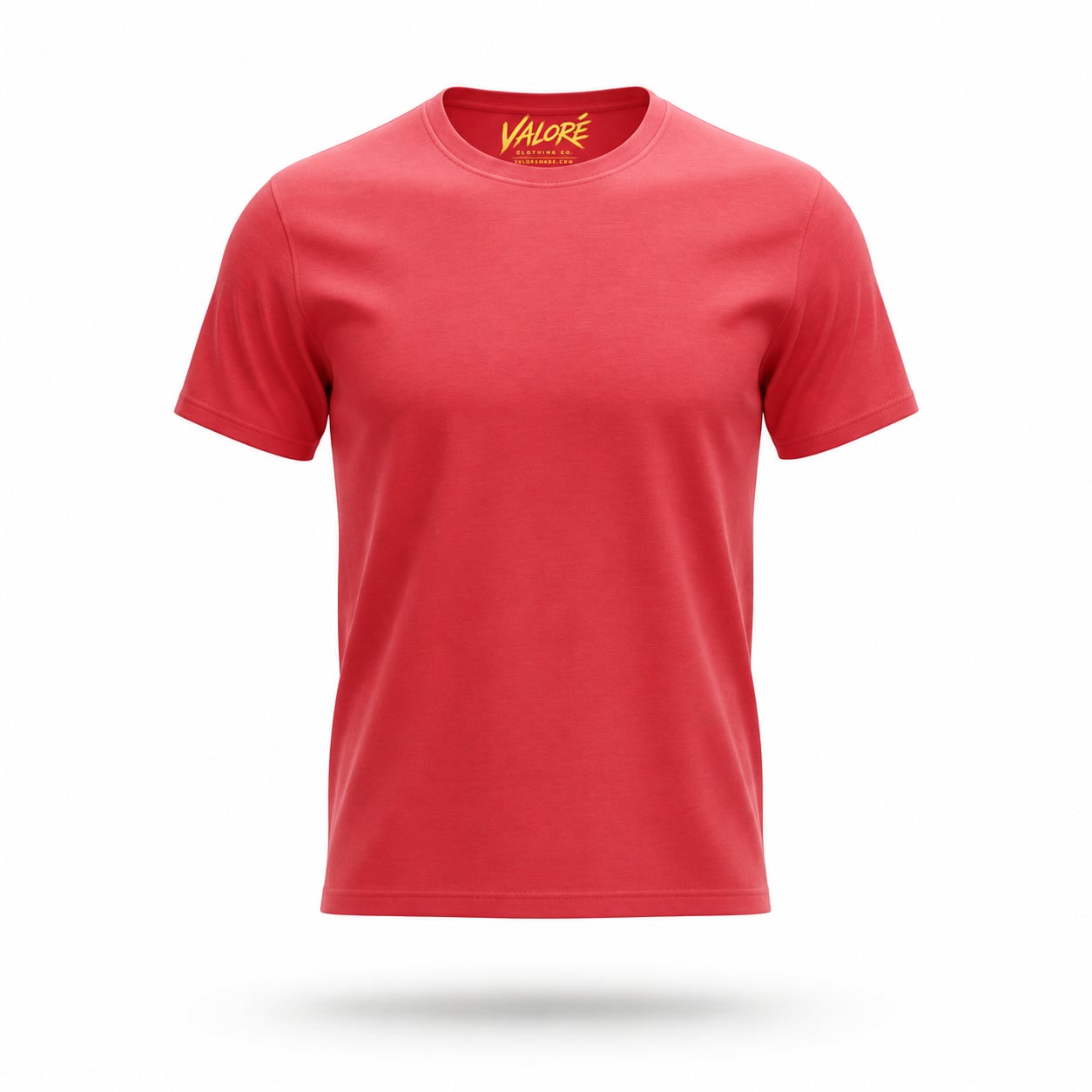 Valoré Clothing Co. Red Crewneck T-Shirt 2