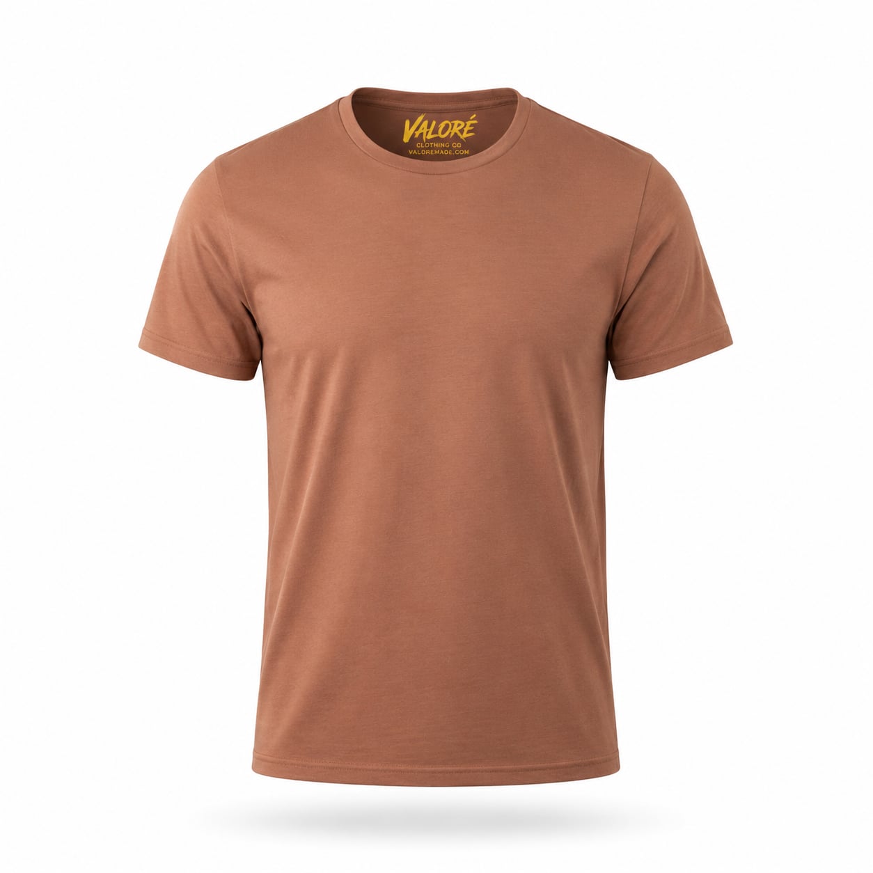 Valoré Clothing Co. Brown Crewneck T-Shirt 2