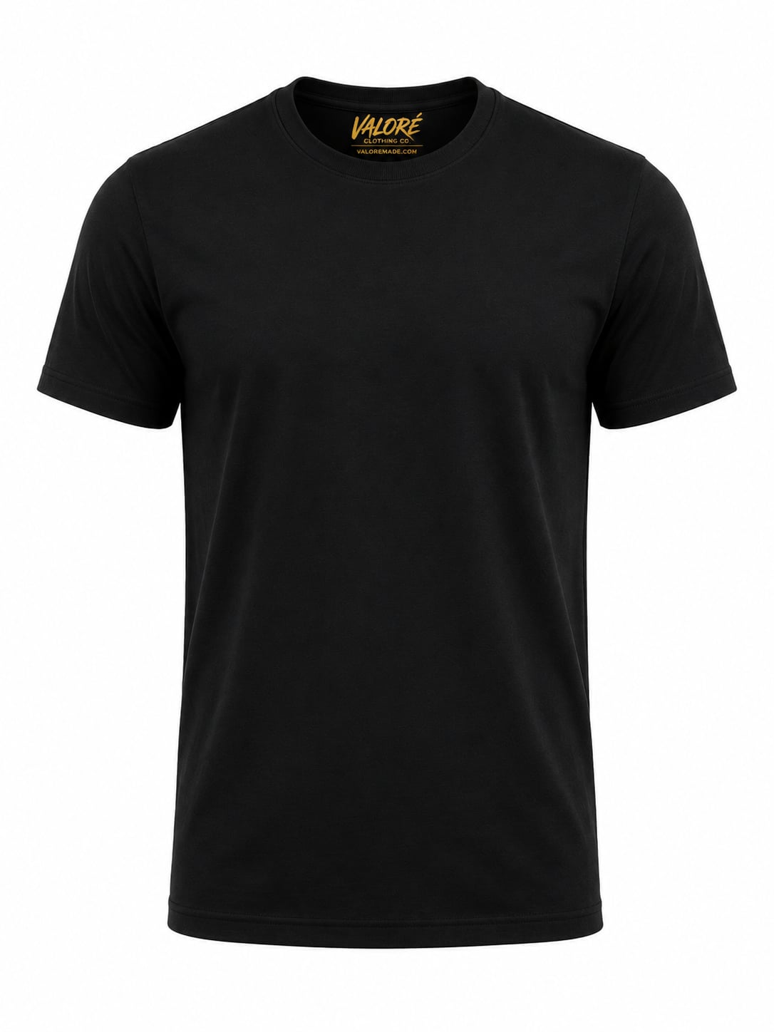Valoré Clothing Co. Black Crewneck T-Shirt 2
