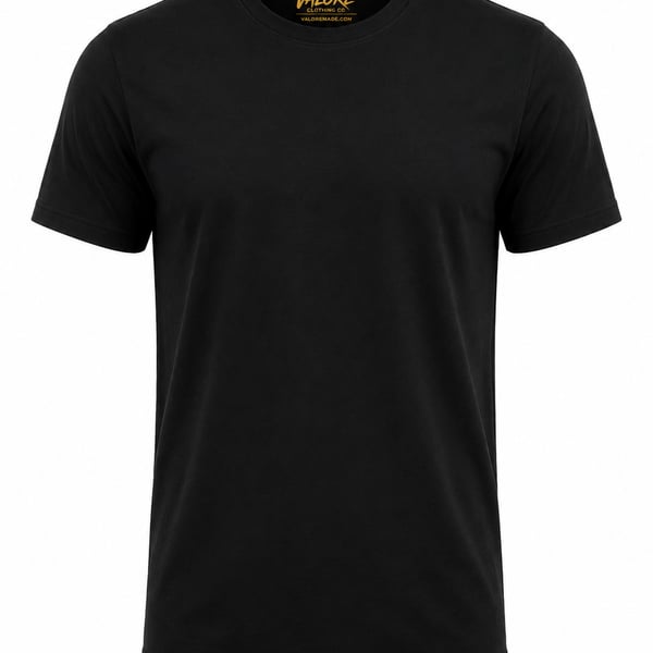 Valoré Clothing Co. Black Crewneck T-Shirt