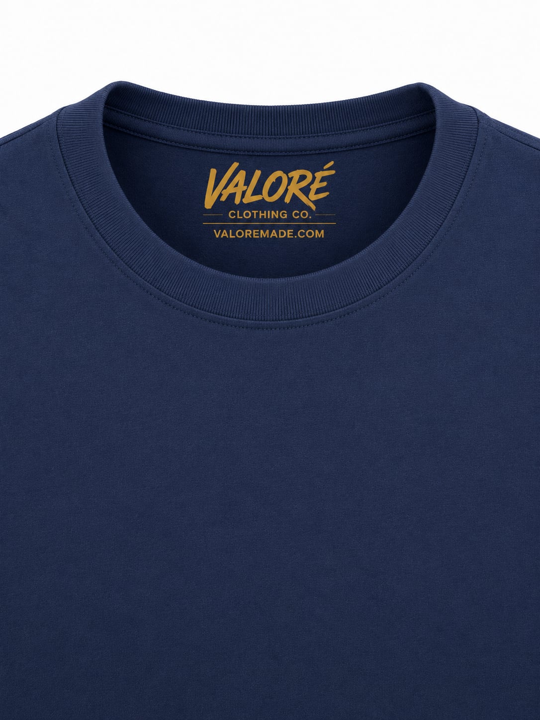 Valore Clothing Co. Navy Blue Crewneck T-Shirt 3