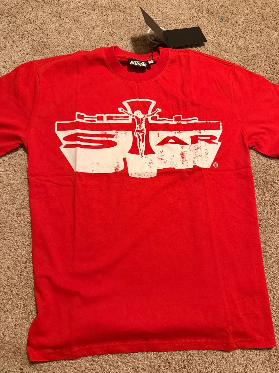 Hellstar Path To Paradise Graphic T-Shirt Red 2