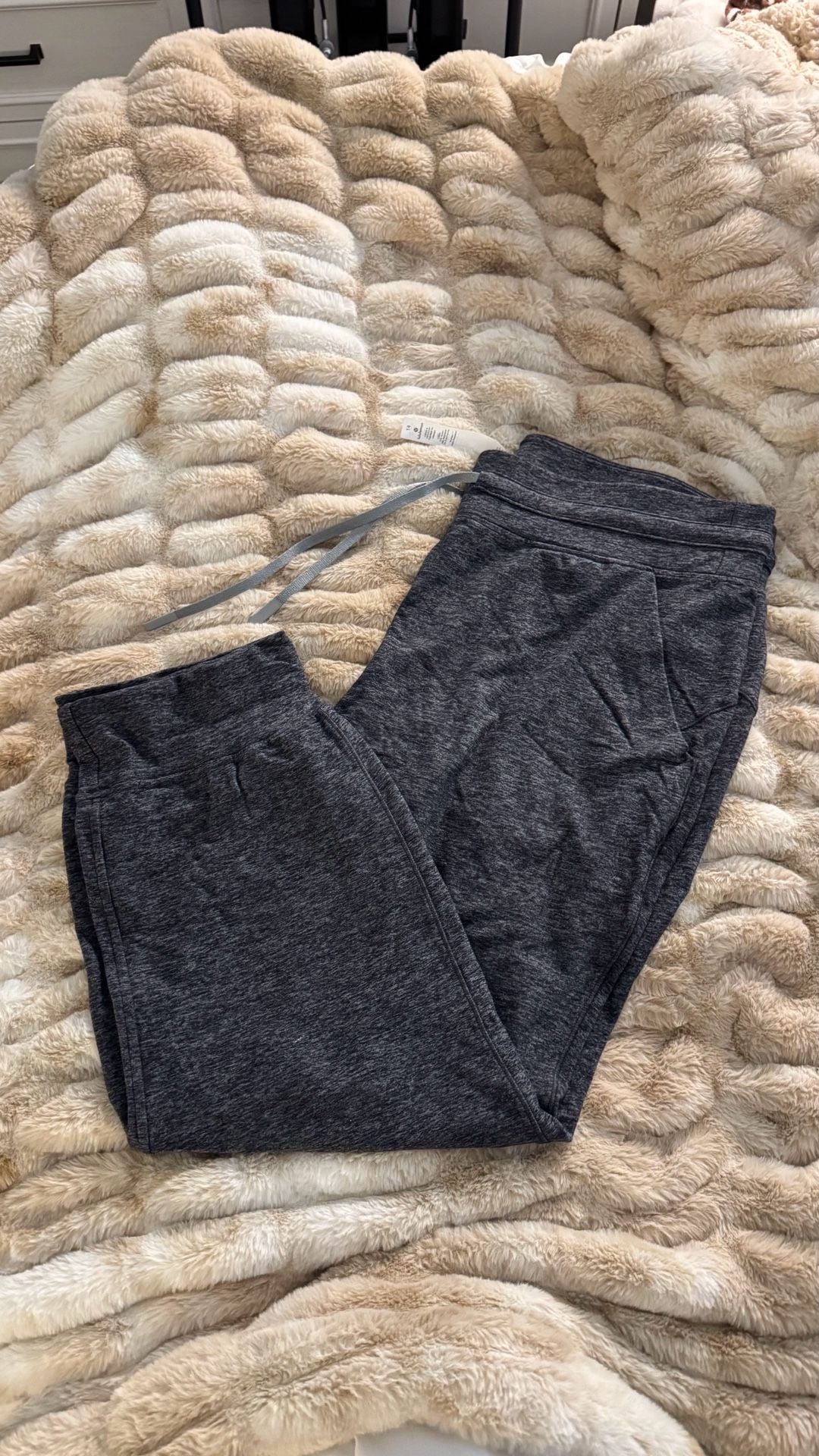 Lululemon Jogger Pants Size 14 Grey Heathered Athletic 1