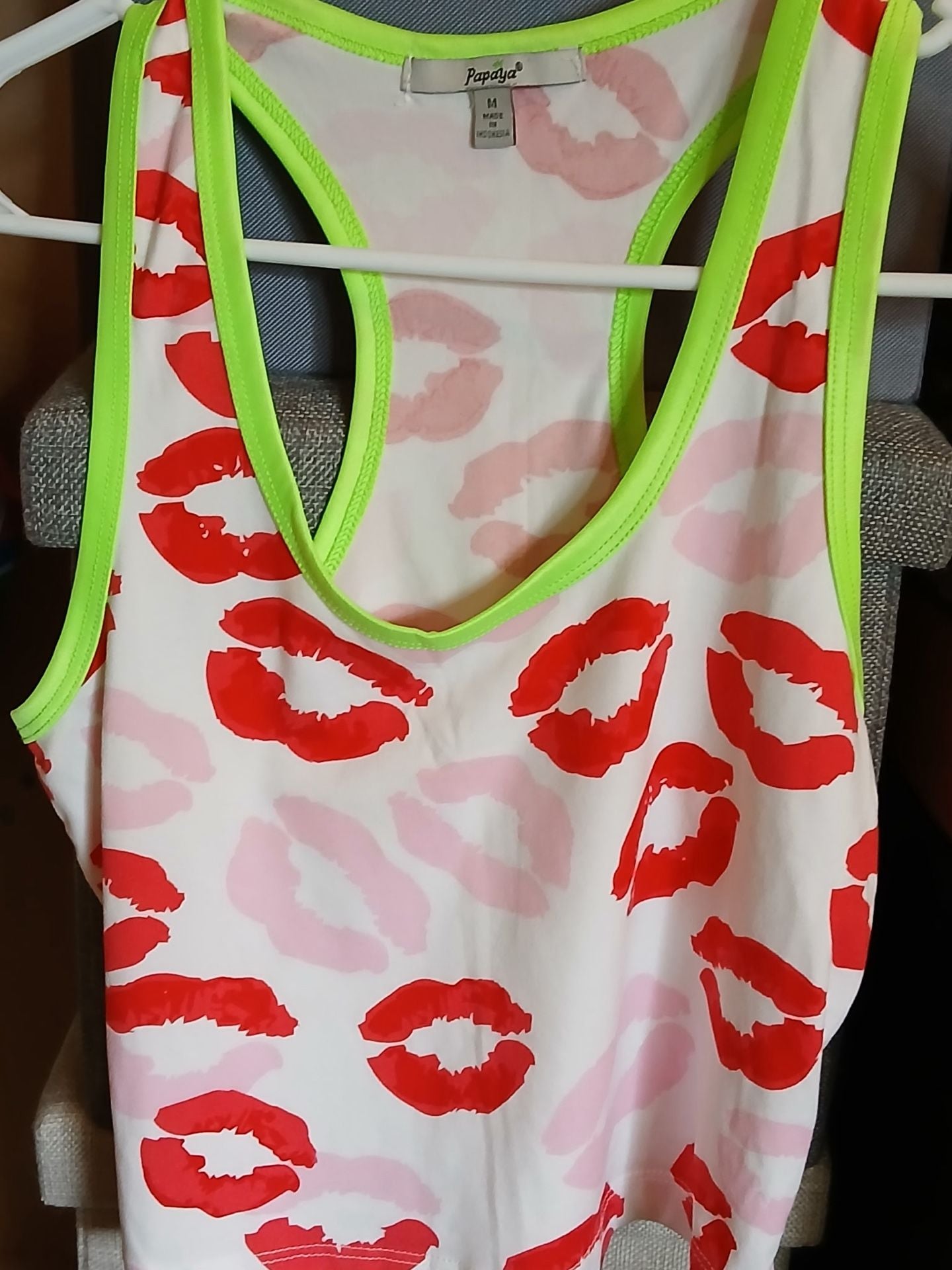 Smooch & Spur One-Piece Swimsuit – Neon Spur, 1