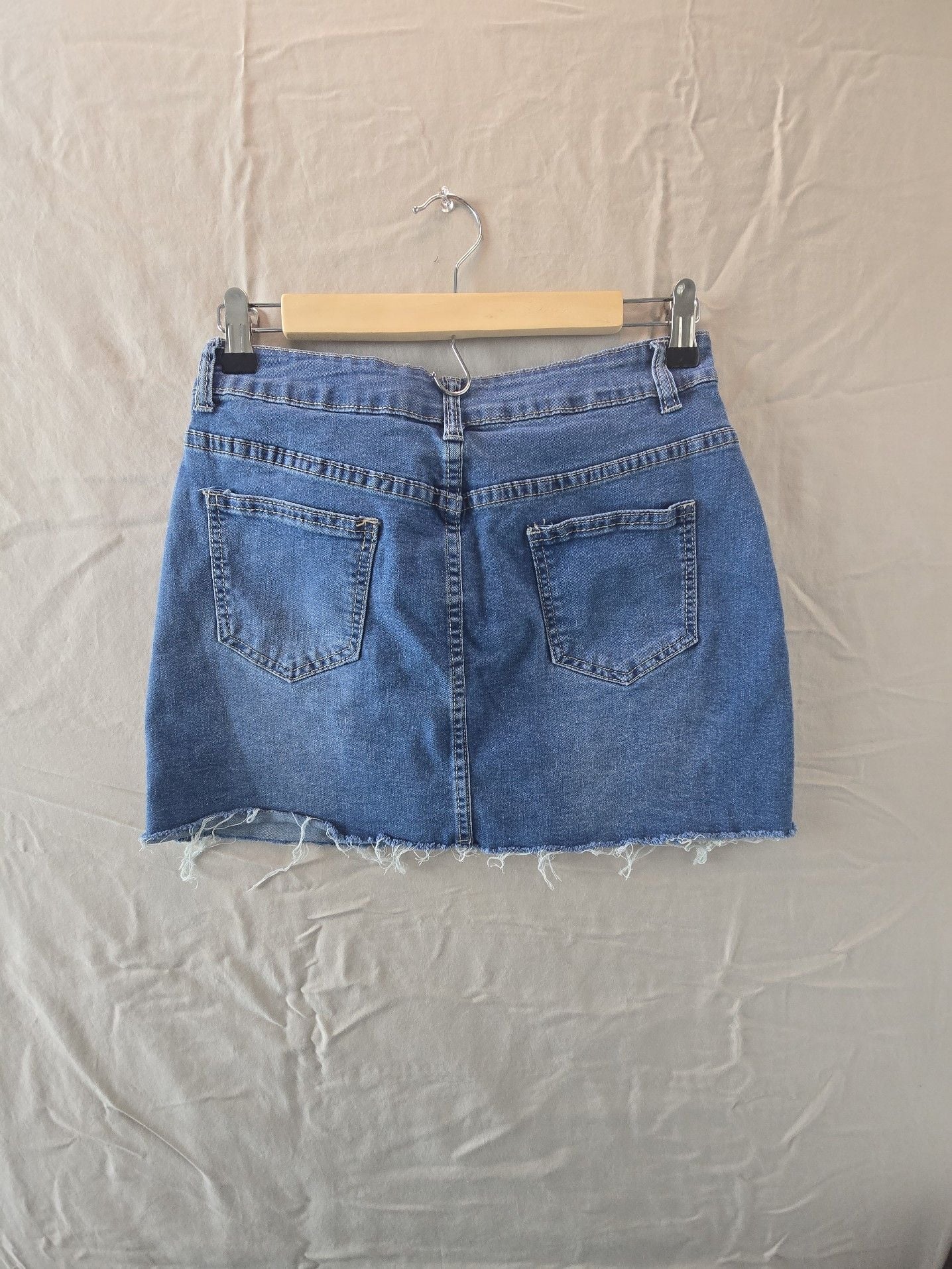 SHEIN Jeans Denim Mini Skirt Size US 6 5