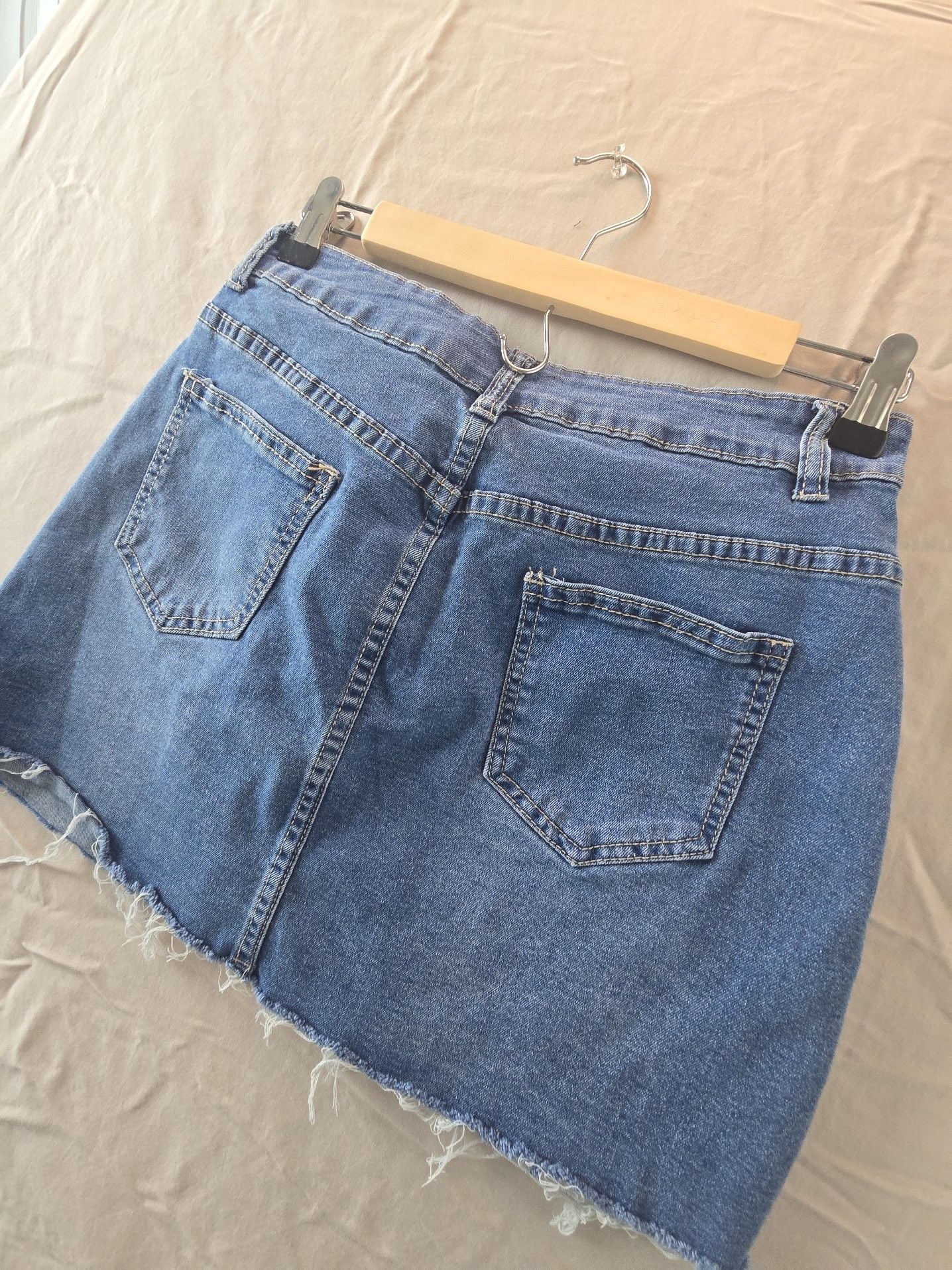SHEIN Jeans Denim Mini Skirt Size US 6 6