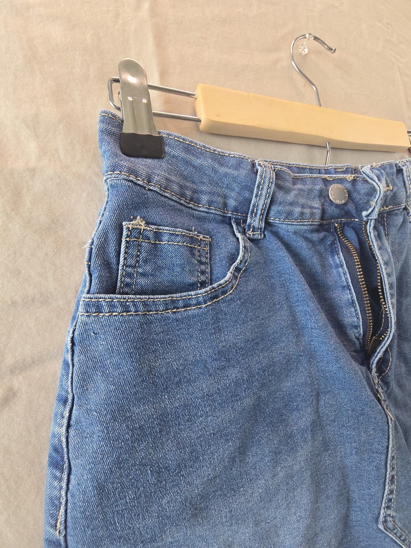 SHEIN Jeans Denim Mini Skirt Size US 6 8
