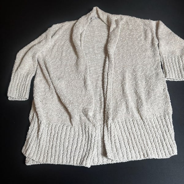 Barefoot Dreams CozyChic Open Front Cardigan Size L/XL