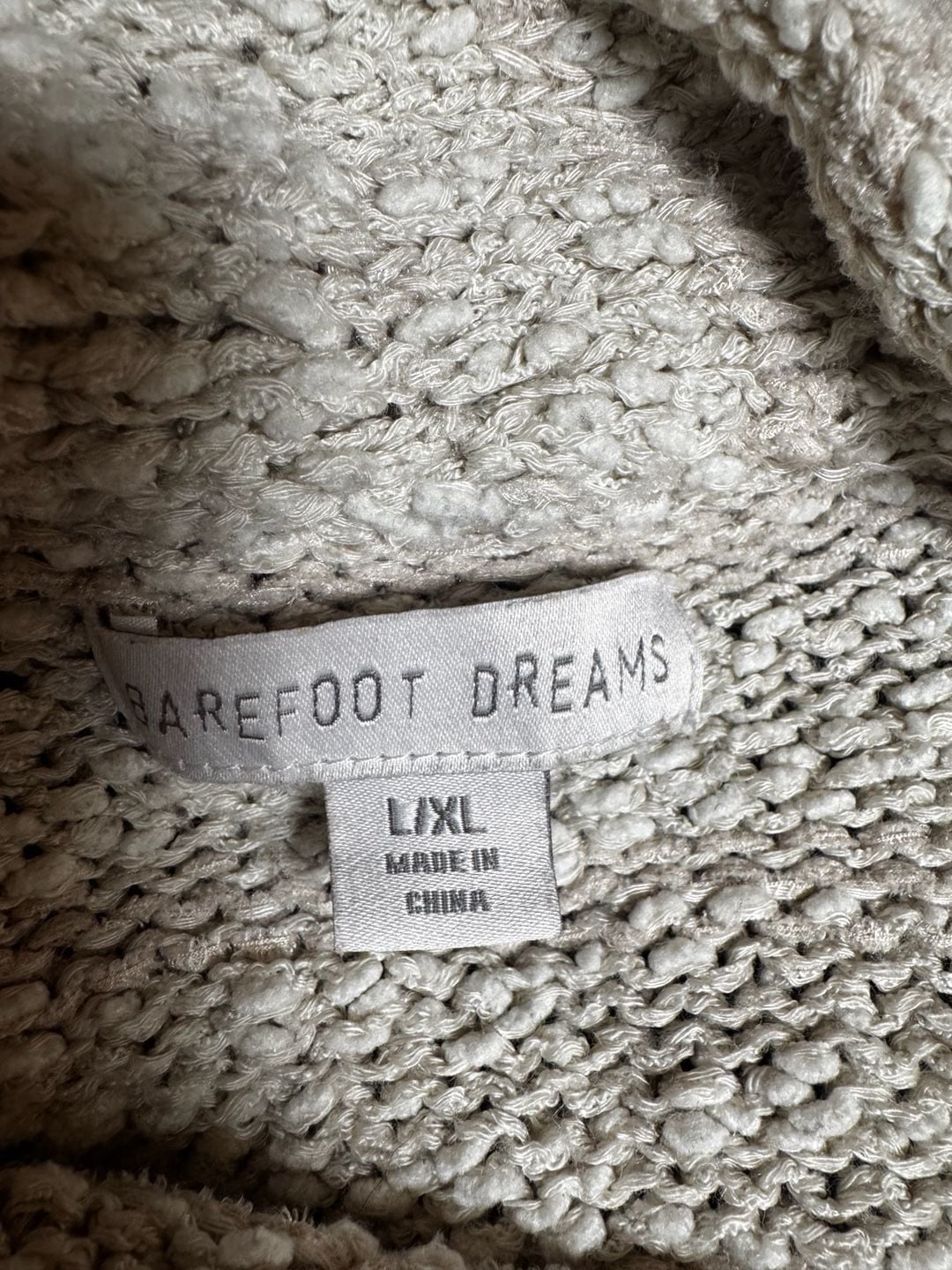 Barefoot Dreams CozyChic Open Front Cardigan Size L/XL 6