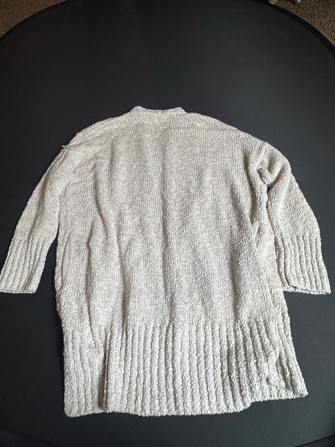 Barefoot Dreams CozyChic Open Front Cardigan Size L/XL 7