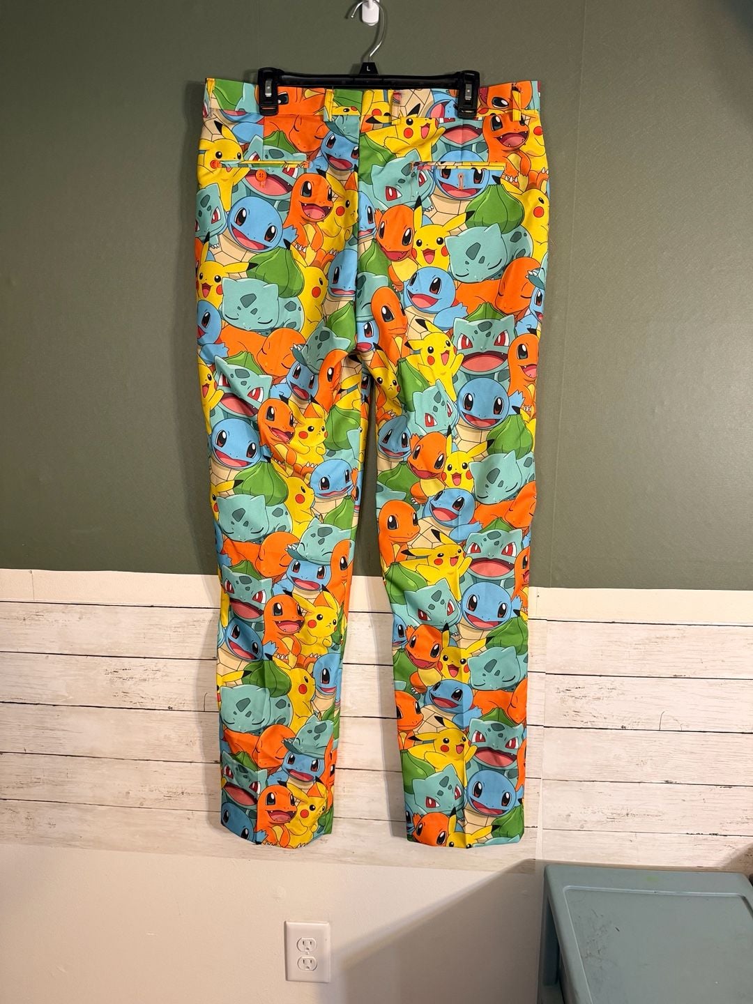 OppoSuits Pokemon Character Print Dress Pants US 46 2
