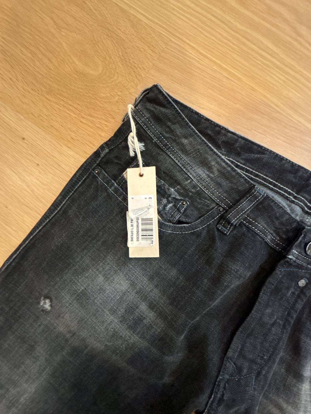 Diesel Safado Regular Slim Straight Jeans 34x32 5