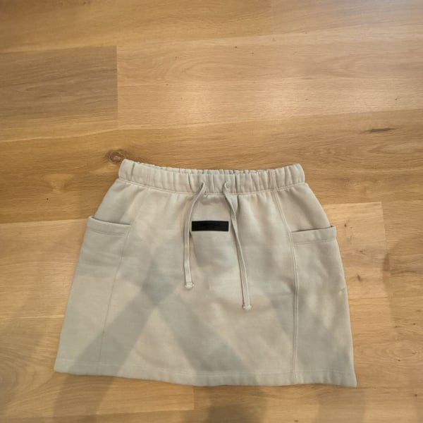 Fear of God Essentials Fleece Mini Skirt Size M