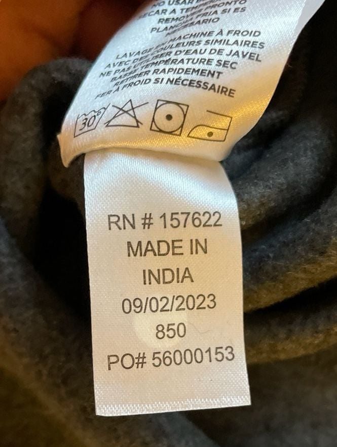 Eddie Bauer Kids M (10/12) Quarter-Zip Sweater Fleece Pullover Grey 9