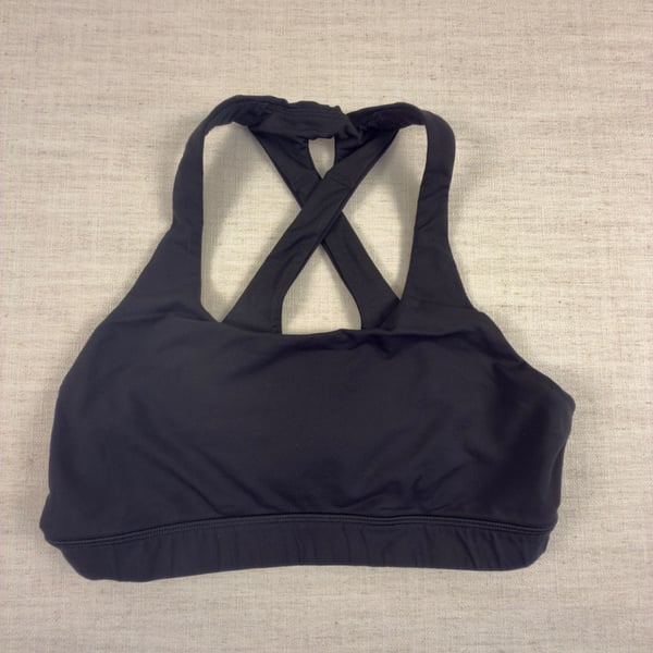 Lululemon Black Cross-Back Sports Bra